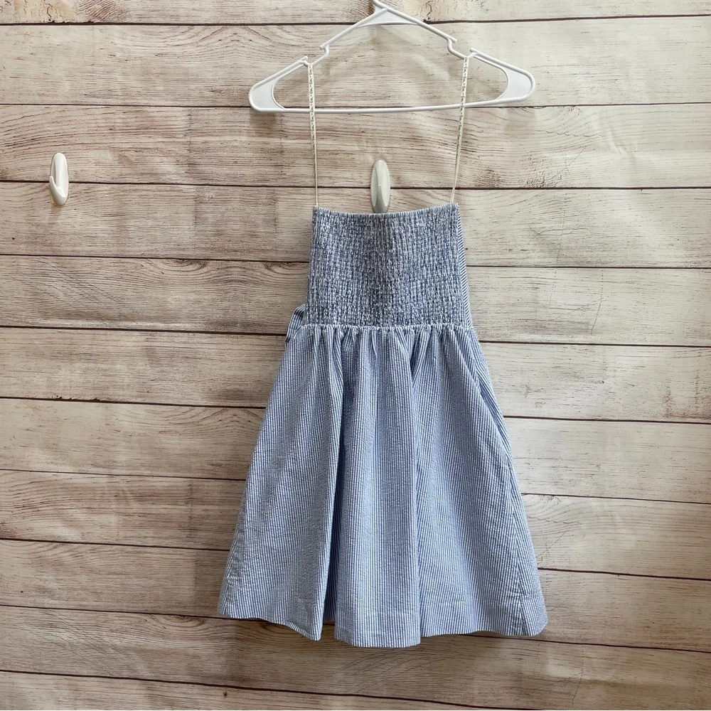 LILLY PULITZER HENRIETTA STRAPLESS SEERSUCKER‎ DRESS - Picture 5 of 7